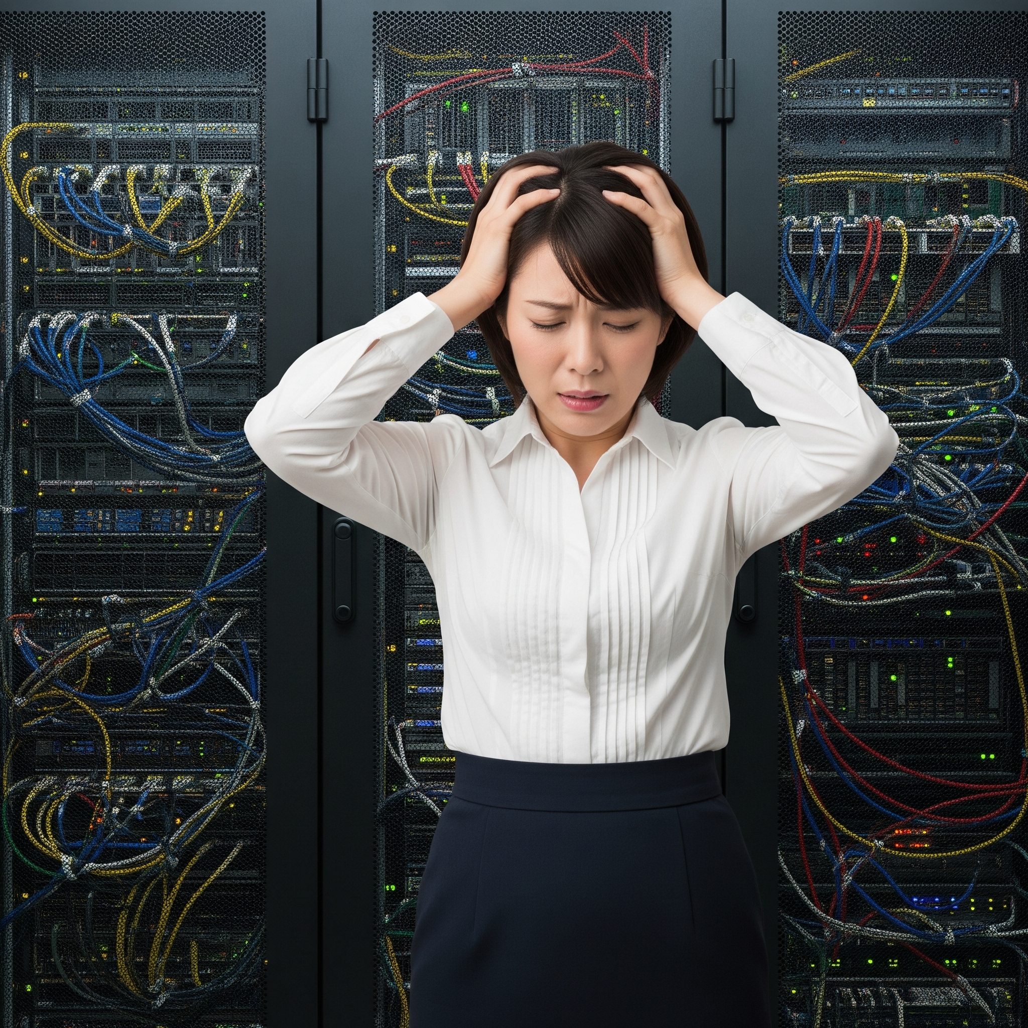 高額なシステム刷新のイメージ